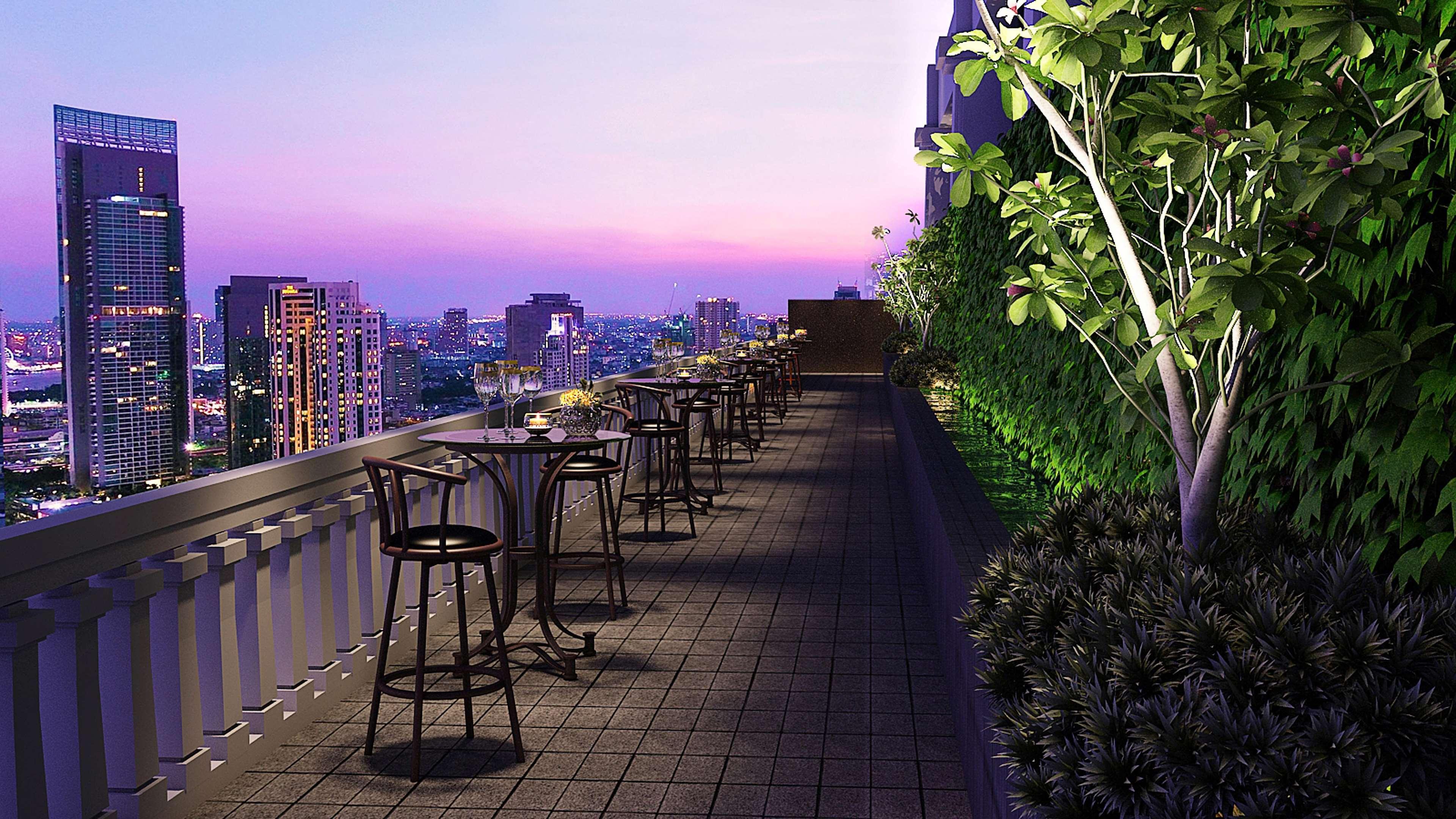 Lancaster Bangkok Hotel Eksteriør billede The 360 Rooftop Bar